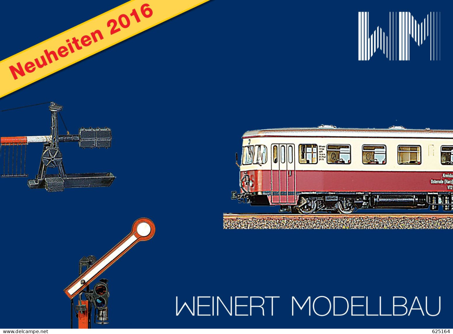 Catalogue WEINERT MODELLBAU 2016 Neuheiten Messing Bausatz Spur HO Z N TT O 1 - Duits