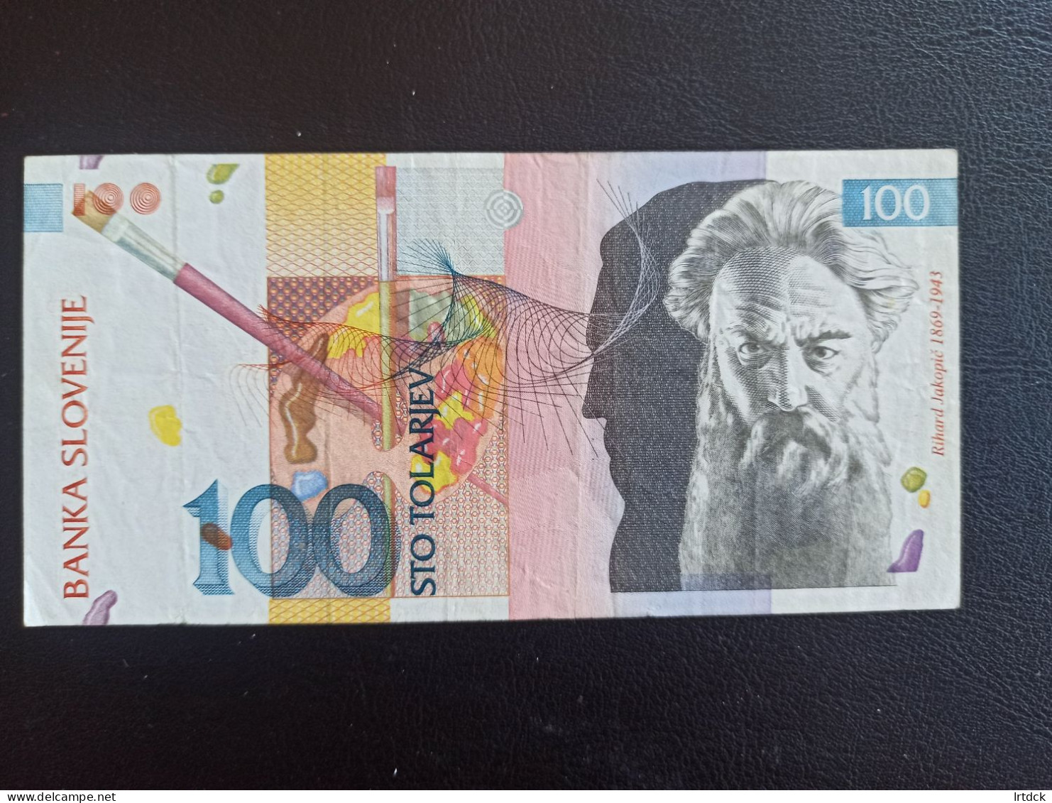 Slovenie Billet  100 Tollar 1992  Tbe - Slovénie