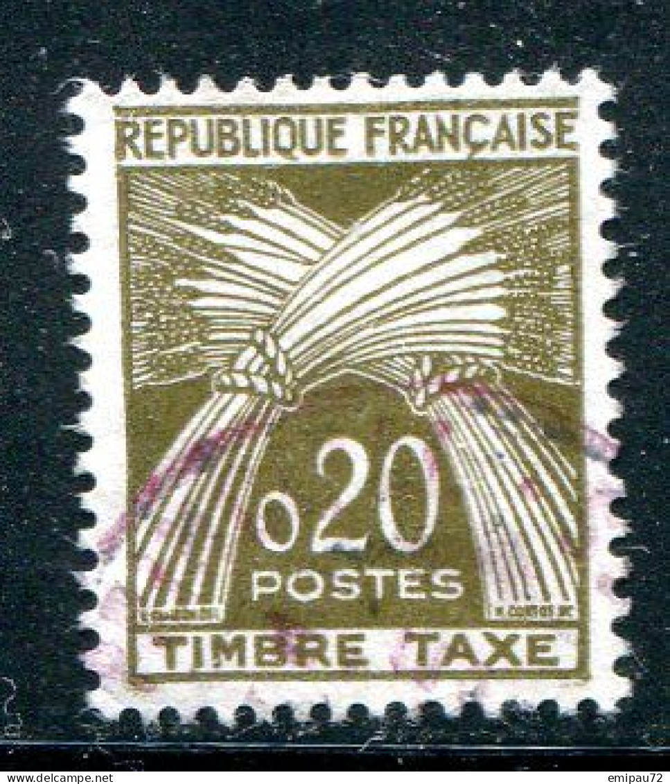 FRANCE- Taxe Y&T N°92- Oblitéré - 1960-.... Used