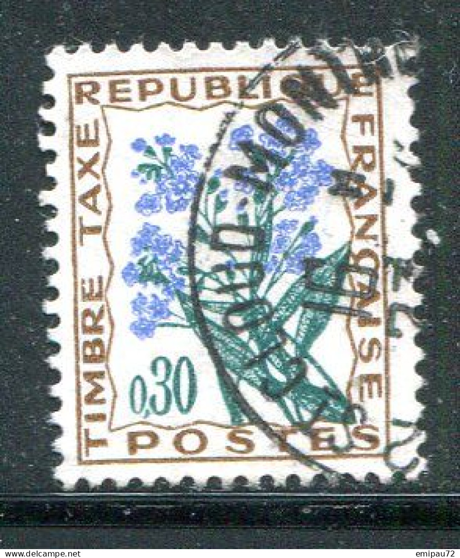 FRANCE- Taxe Y&T N°99- Oblitéré - 1960-.... Afgestempeld