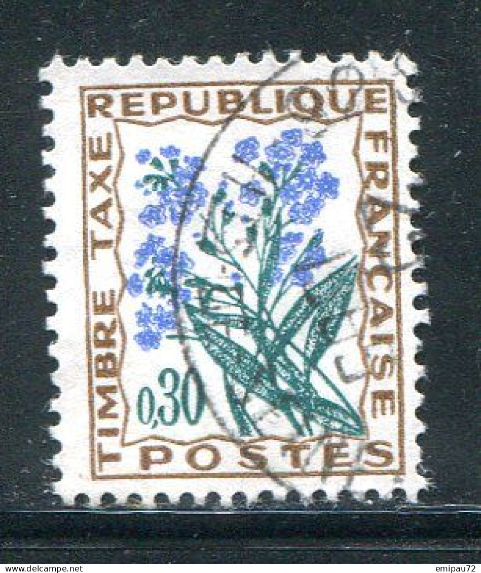 FRANCE- Taxe Y&T N°99- Oblitéré - 1960-.... Usati