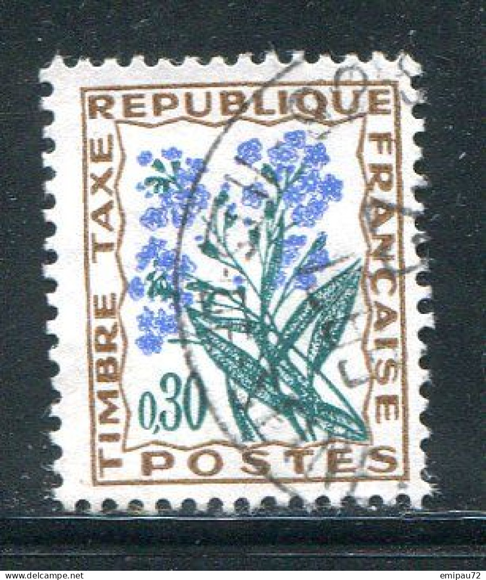 FRANCE- Taxe Y&T N°99- Oblitéré - 1960-.... Oblitérés