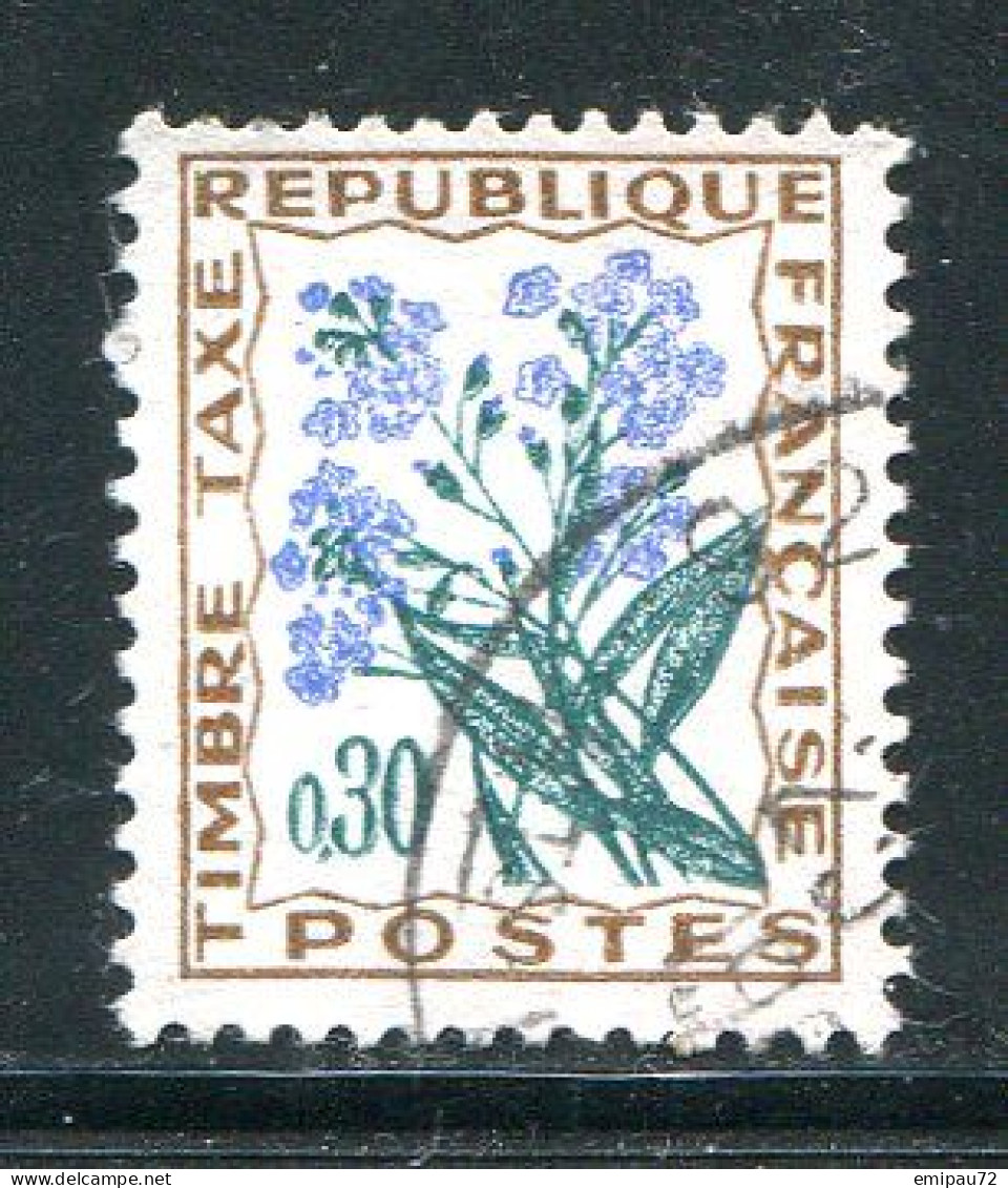 FRANCE- Taxe Y&T N°99- Oblitéré - 1960-.... Afgestempeld