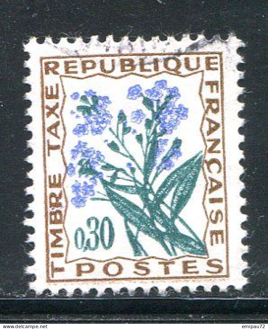 FRANCE- Taxe Y&T N°99- Oblitéré - 1960-.... Gebraucht