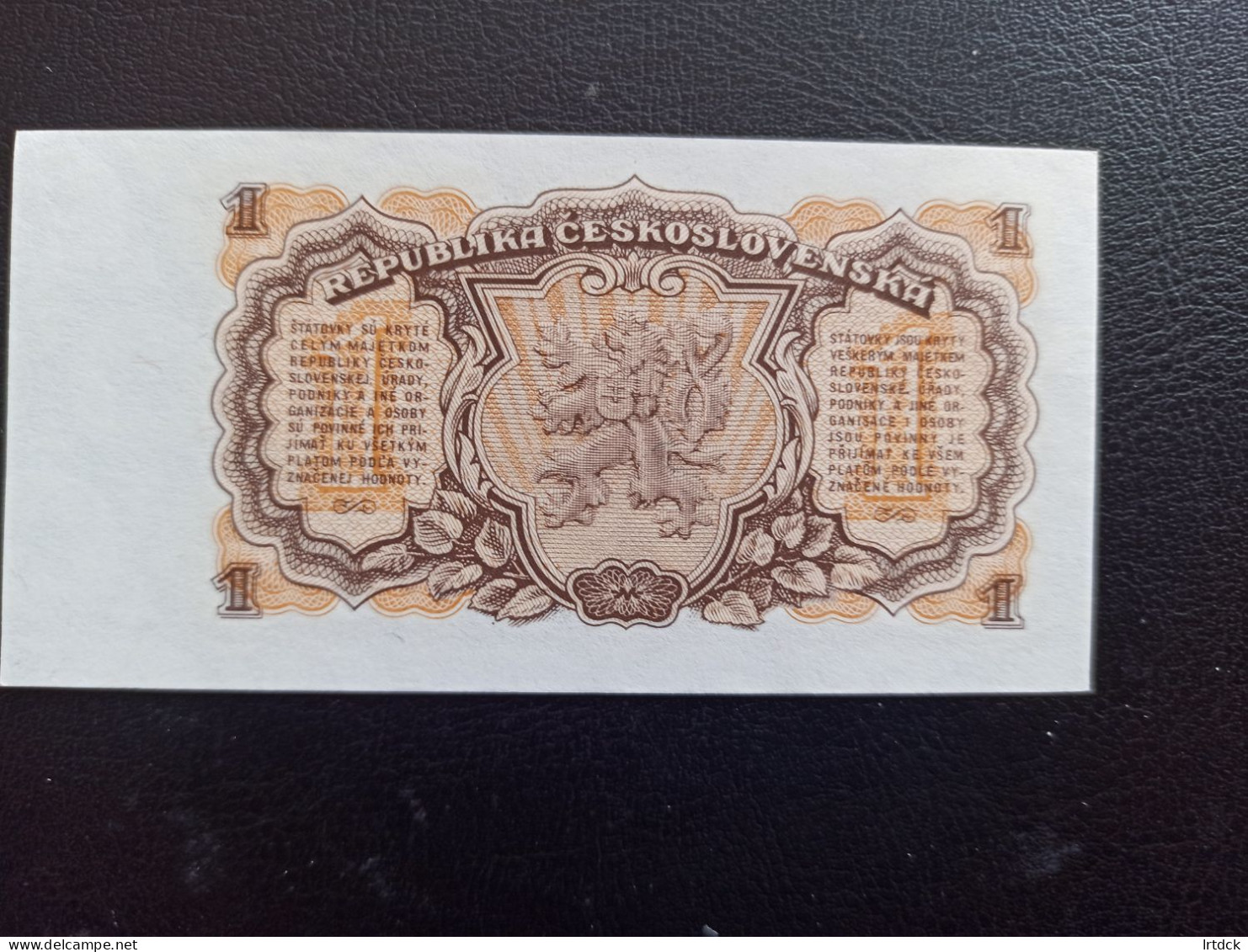 Tchecoslovaquie  Billet  1 Koruna 1953 Neuf TBE+ - Checoslovaquia