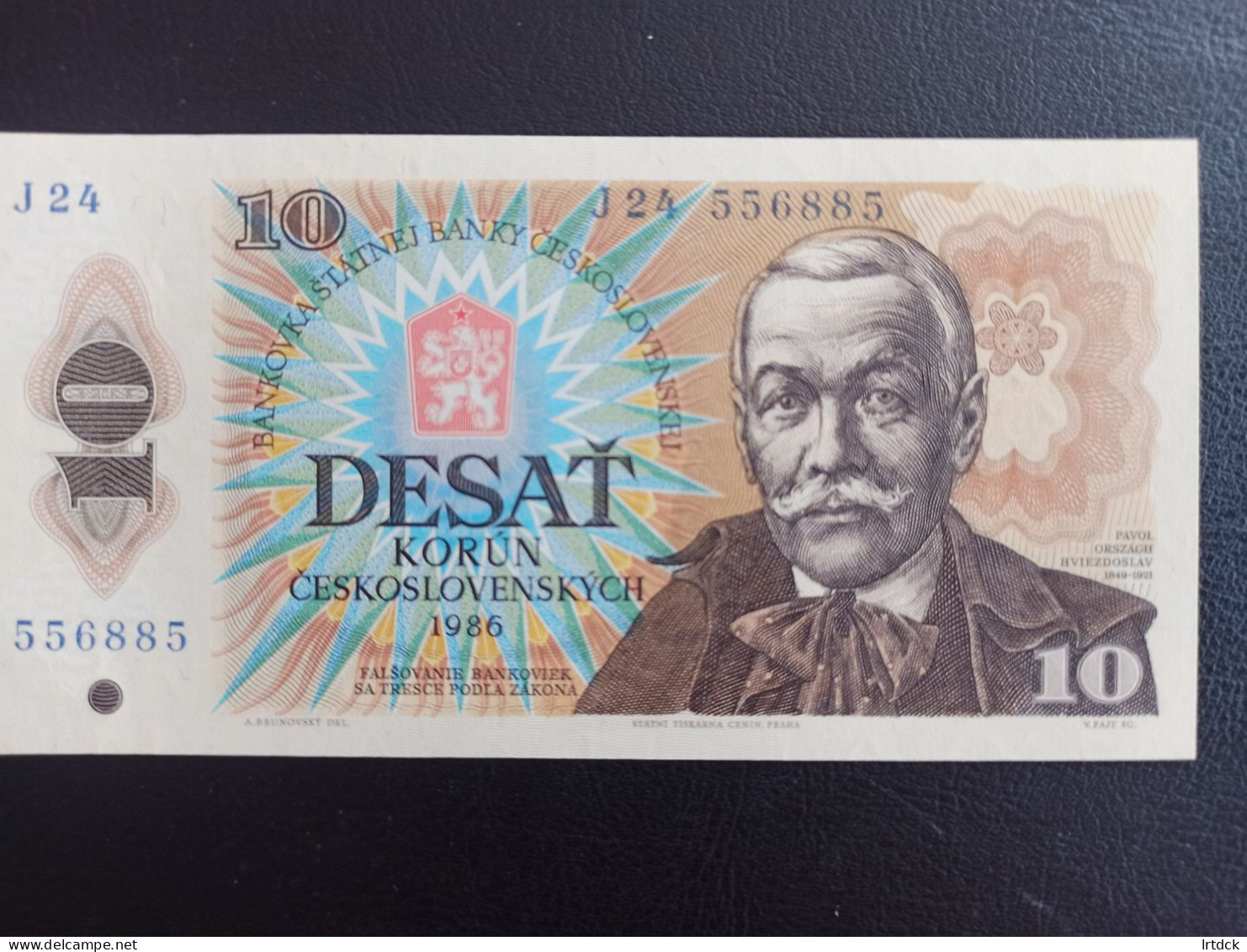 Tchecoslovaquie  Billet  10 Korun 1986 Neuf TTB+ - Tchécoslovaquie