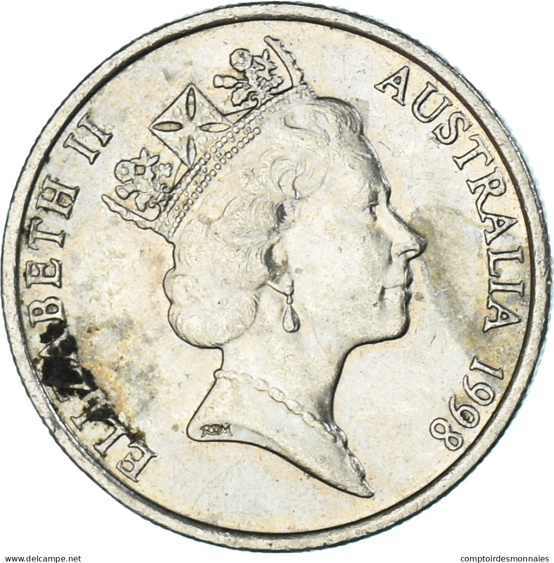 Monnaie, Australie, 5 Cents, 1998 - 5 Cents