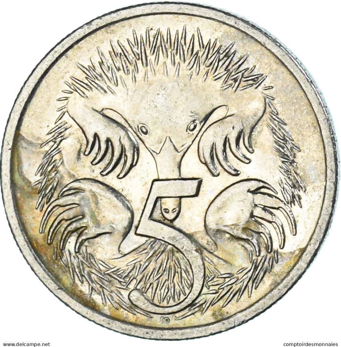 Monnaie, Australie, 5 Cents, 1998 - 5 Cents