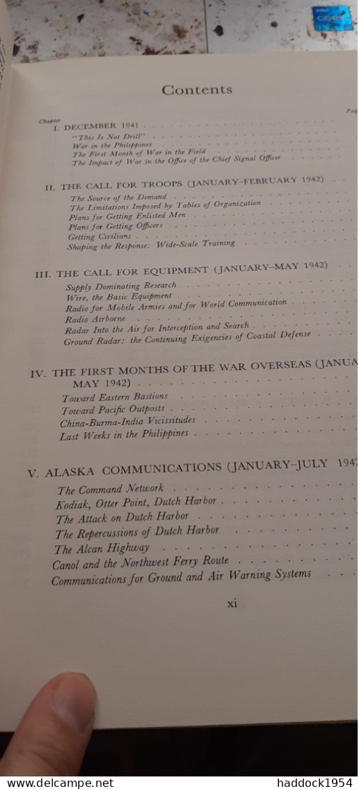 The Signal Corps The Test GEORG RAYNOR THOMPSON Department Of The Army 1957 - Ejército Británico