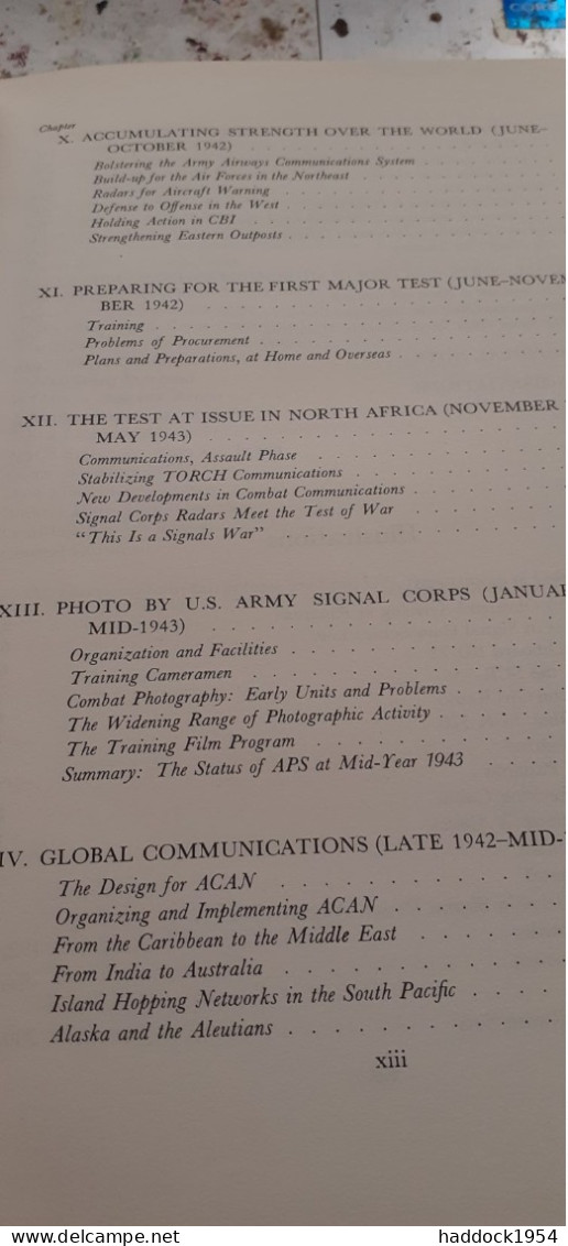 The Signal Corps The Test GEORG RAYNOR THOMPSON Department Of The Army 1957 - Ejército Británico