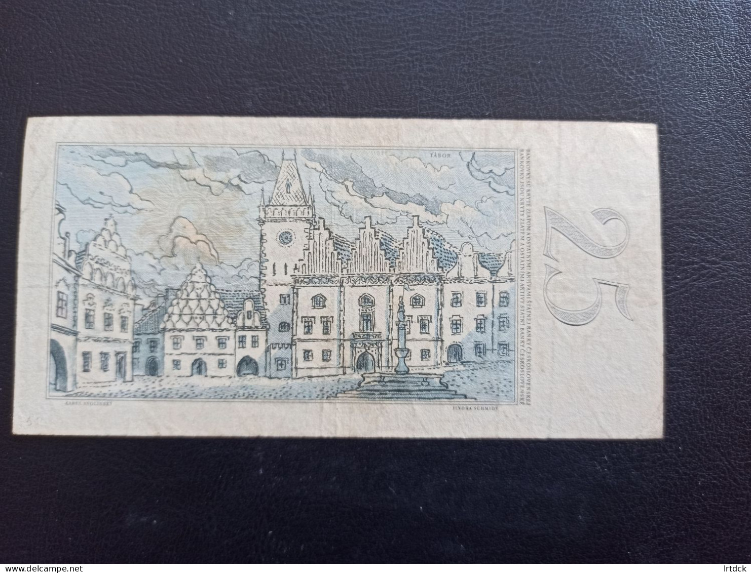Tchecoslovaquie  Billet  25 Korun 1958 - Checoslovaquia