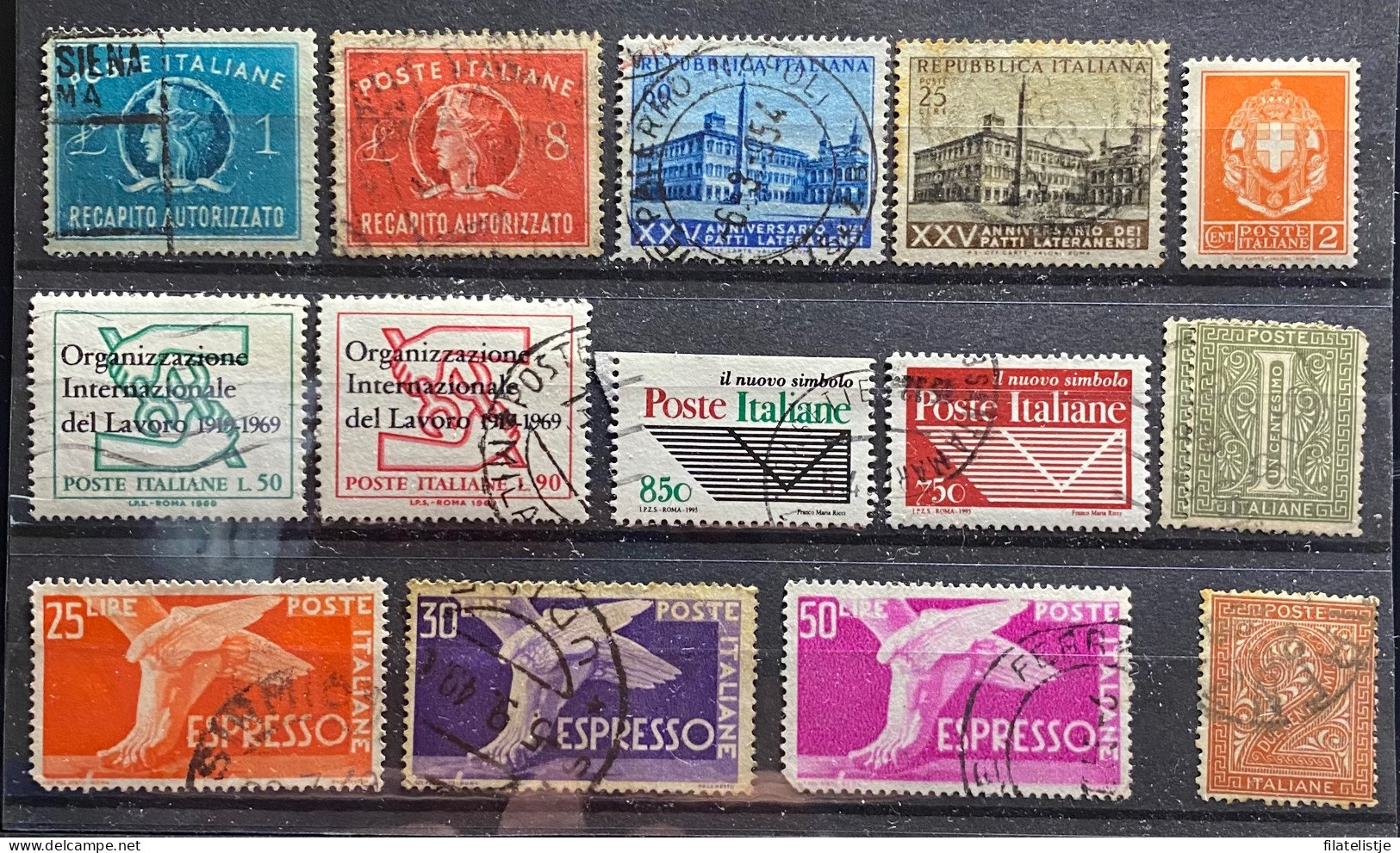 Italië Restje Zegels - Collections