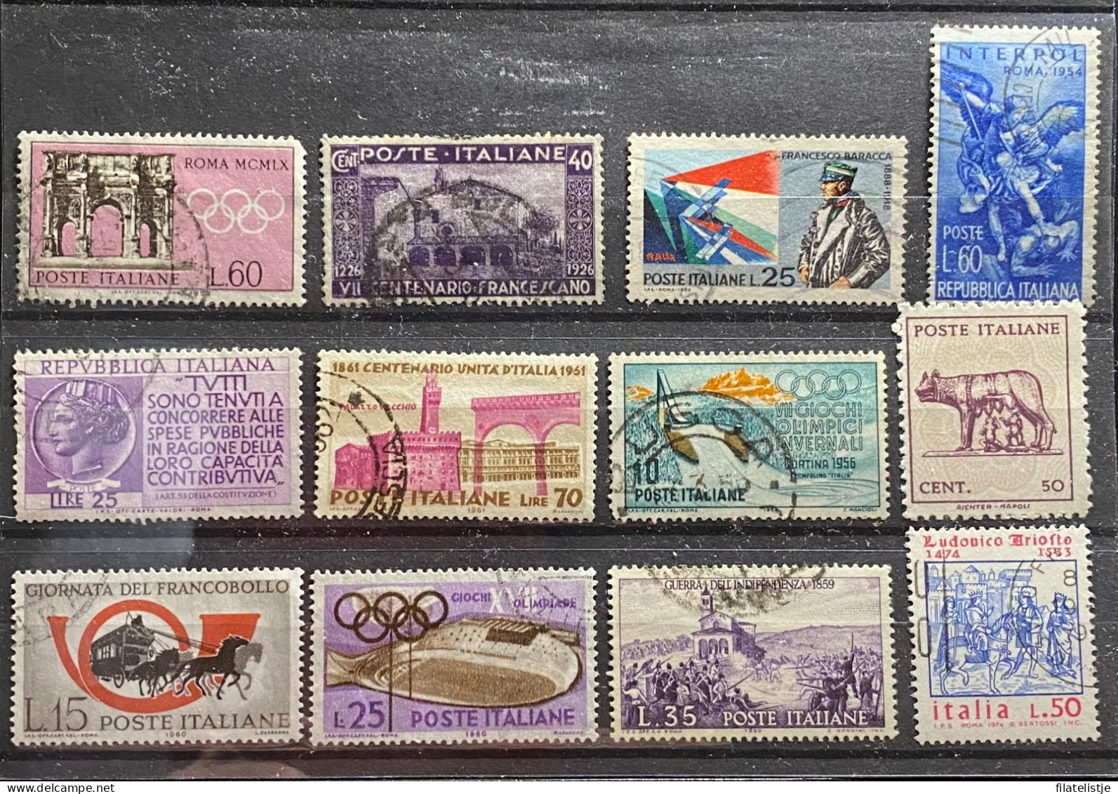 Italië Restje Zegels - Collections