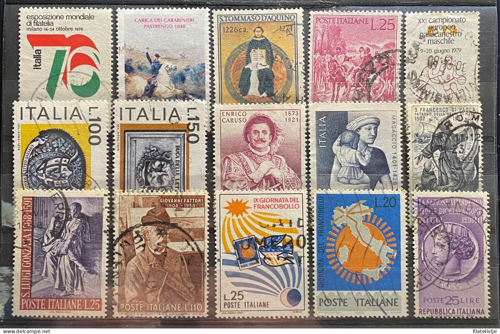 Italië Restje Zegels - Collections