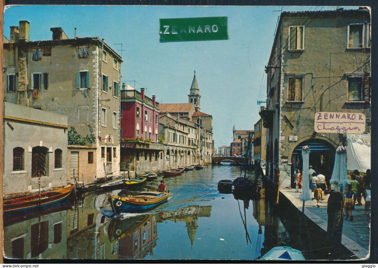 °°° 4947 - CHIOGGIA - CANAL VENA (VE) 1974 °°° - Chioggia