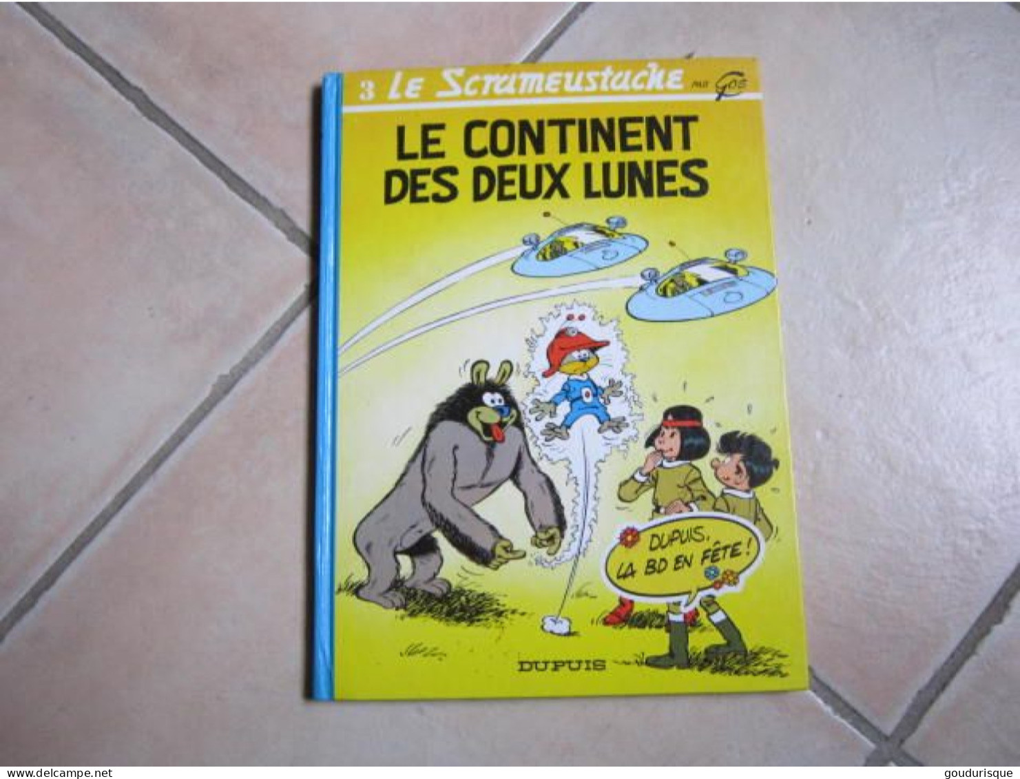 LE SCRAMEUSTACHE  T3 LE CONTINENT DES DEUX LUNES   GOS - Scrameustache, Le