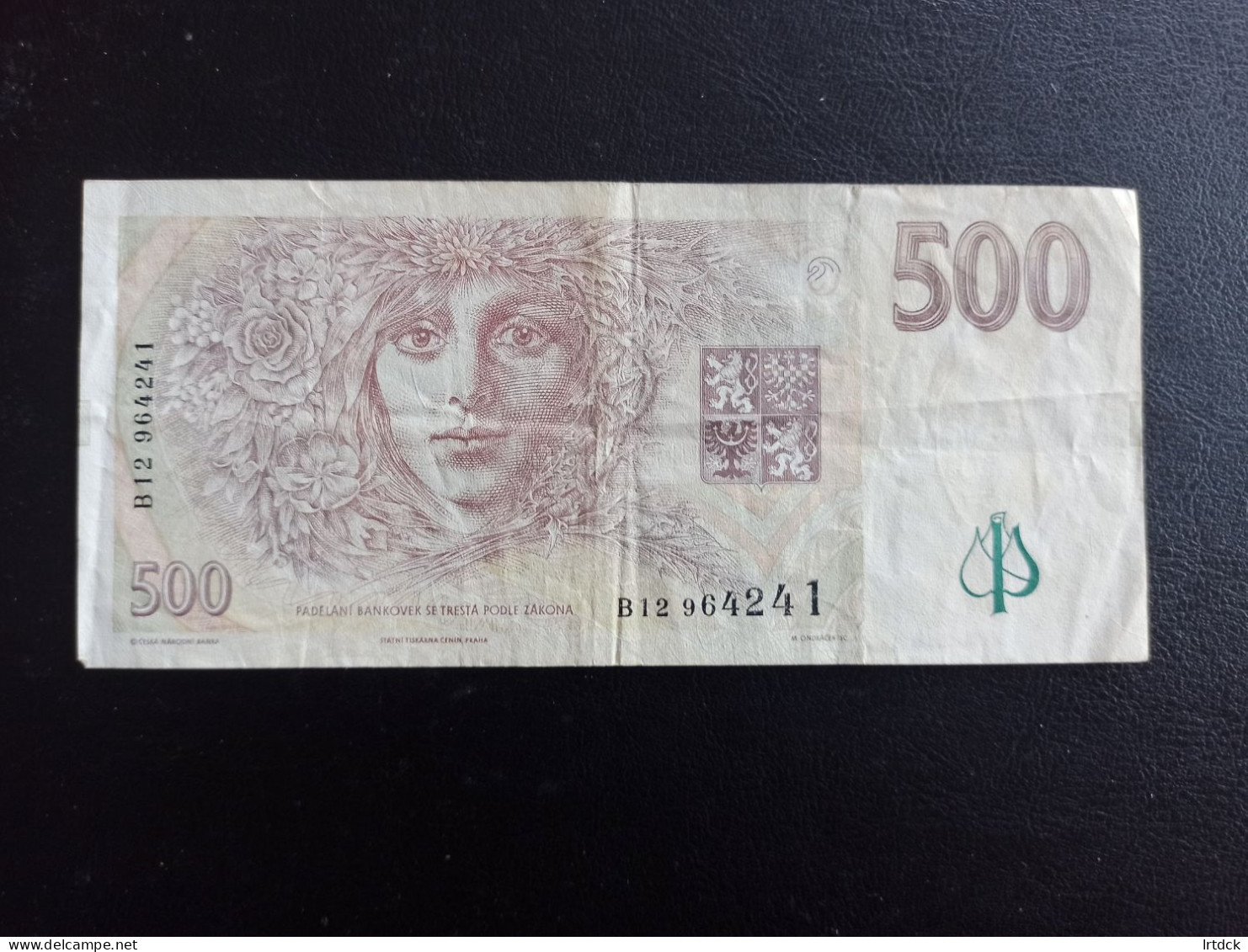 Tchequie  Billet  500 Korun 1995 - Czech Republic