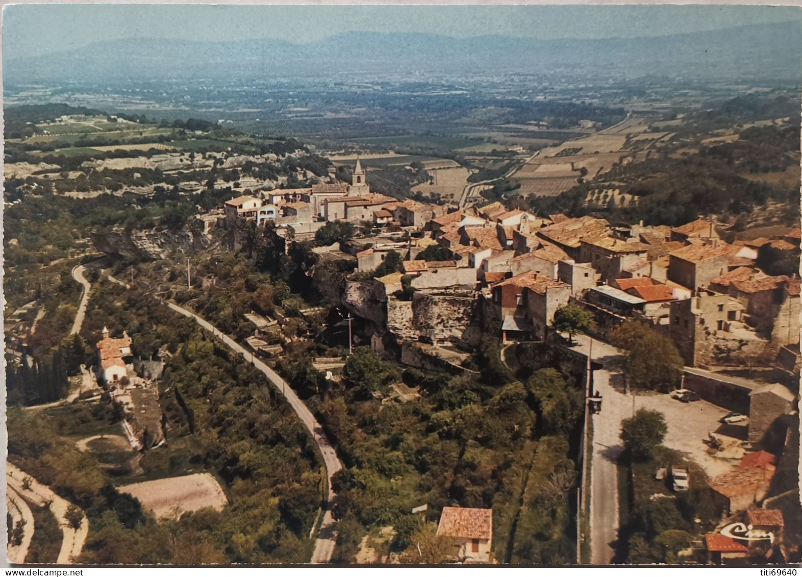 CPSM VENASQUE (84): Vue Générale Aérienne - Piolenc