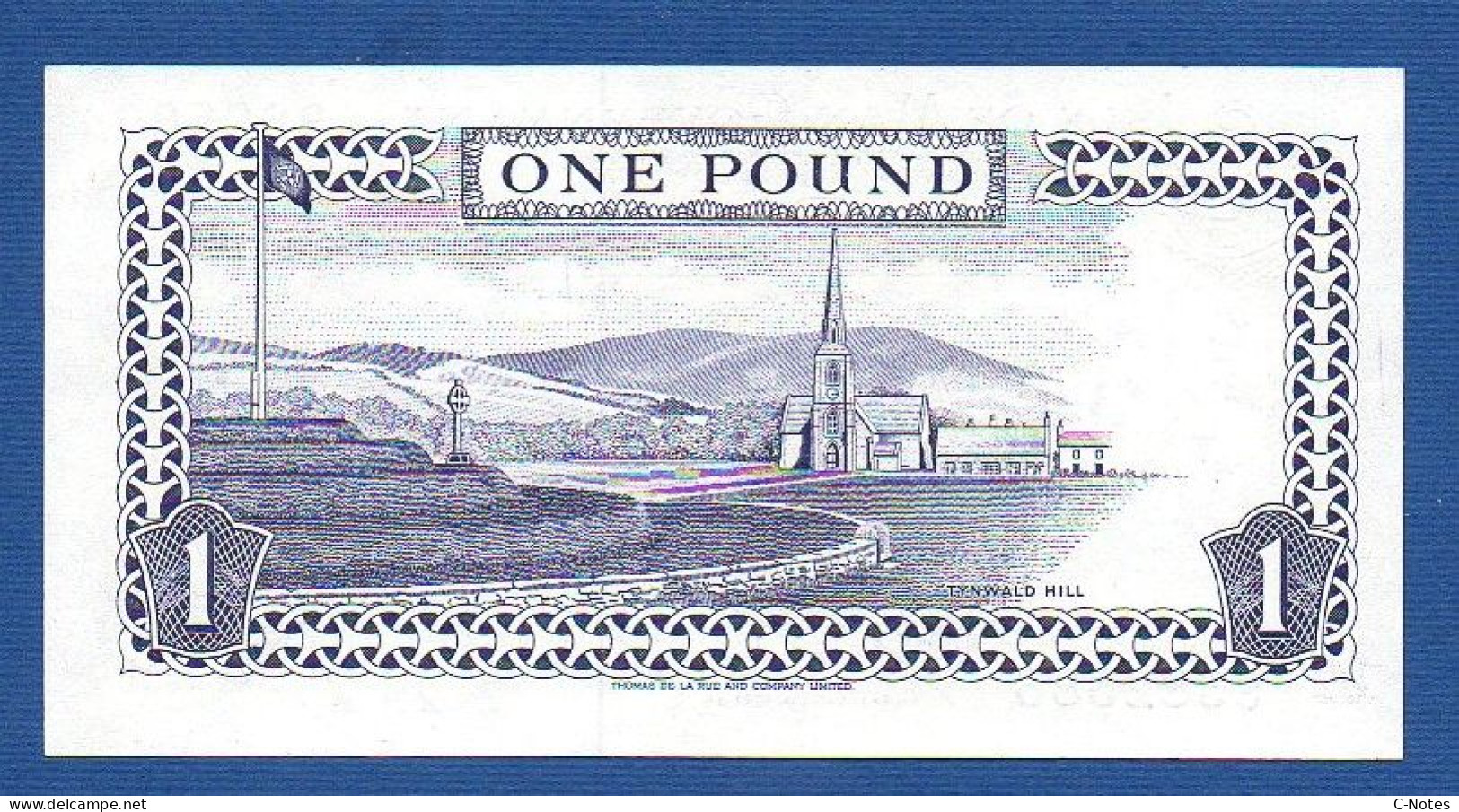 ISLE OF MAN - P.40a – 1 POUND ND (1990) UNC, S/n S382586 - 1 Pond