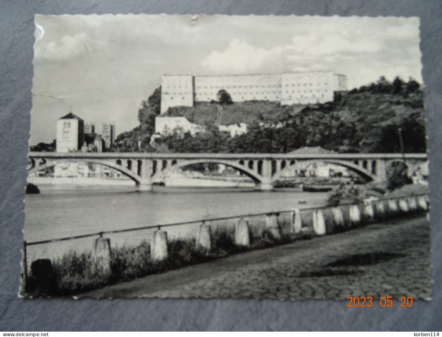 LE PONT HESBAYE CONDROZ LE FORT ET LA COLLEGIALE - Huy