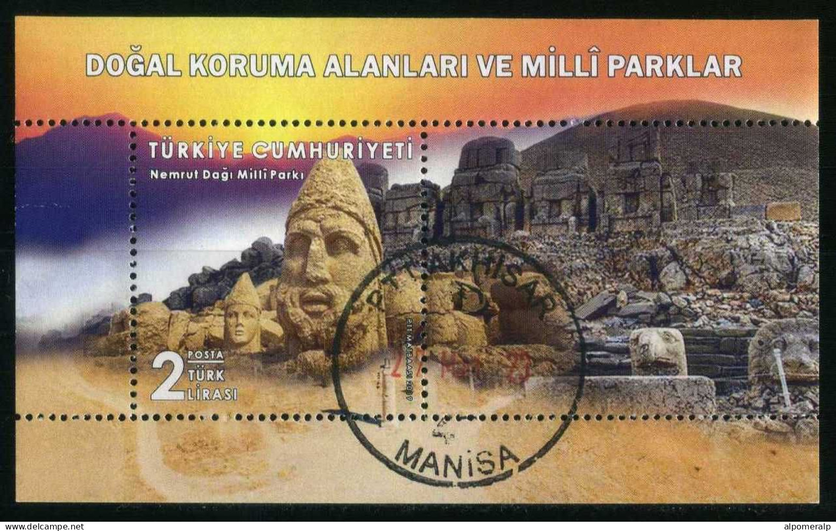 Türkiye 2019 Mi 4539 [Block 192] Mount Nemrut National Park, Archaeology, Statue - Used Stamps