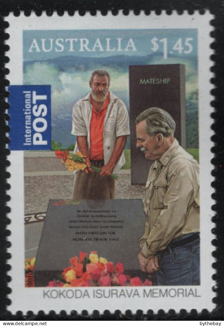 Australia 2010 MNH Sc 3248 $1.45 Veterans At Kokoda Memorial Campaign 65th - Mint Stamps