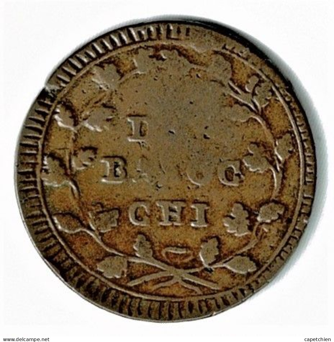 ITALIE / REPUBLICA ROMANA / 2 BAIOCCHI / ND - 1798 1799 / 17.13 G / 35 Mm - Gobierno Revolucionario Provisional