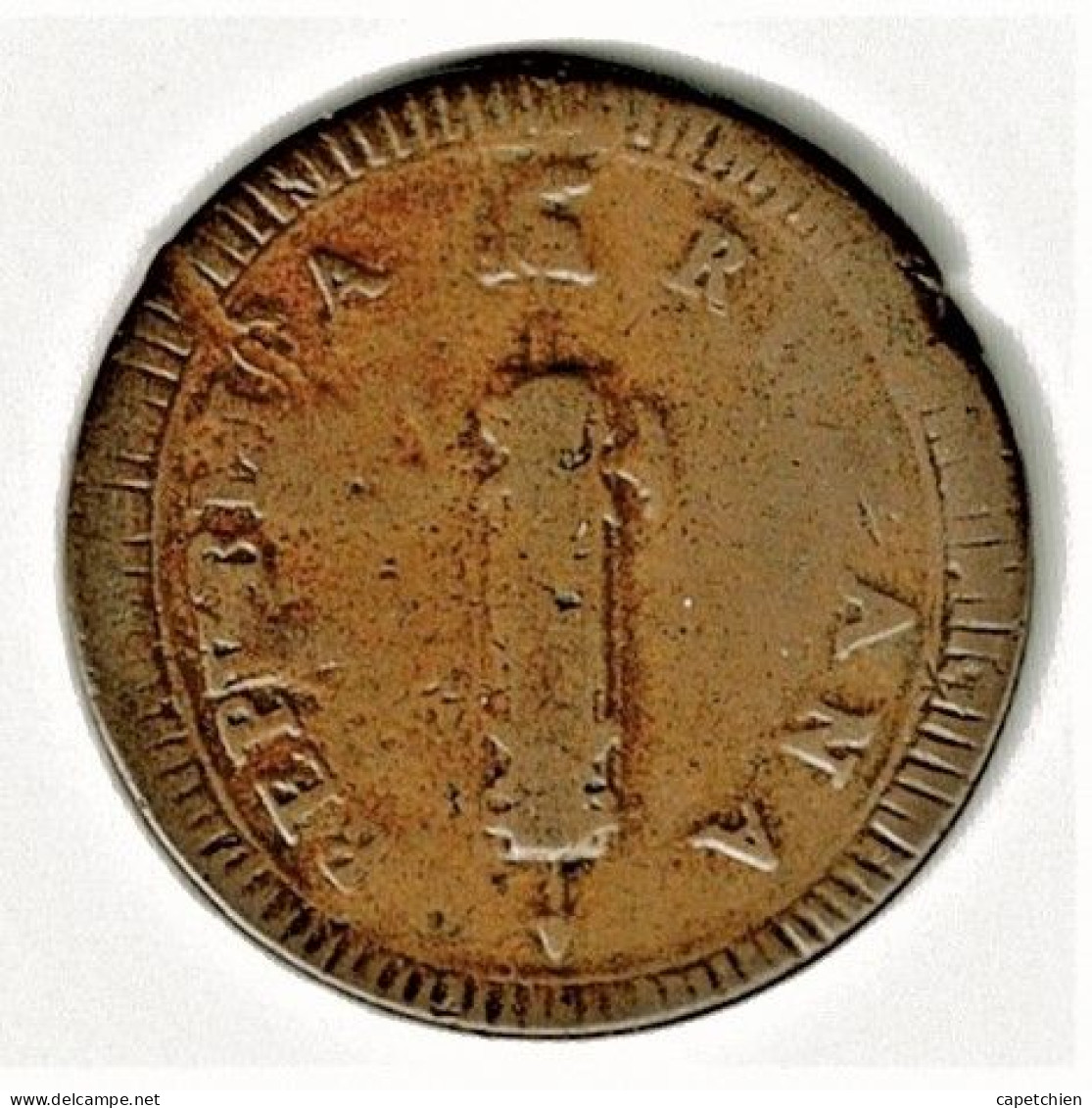 ITALIE / REPUBLICA ROMANA / 2 BAIOCCHI / ND - 1798 1799 / 17.13 G / 35 Mm - Gouvernement Révolutionnaire Provisoire