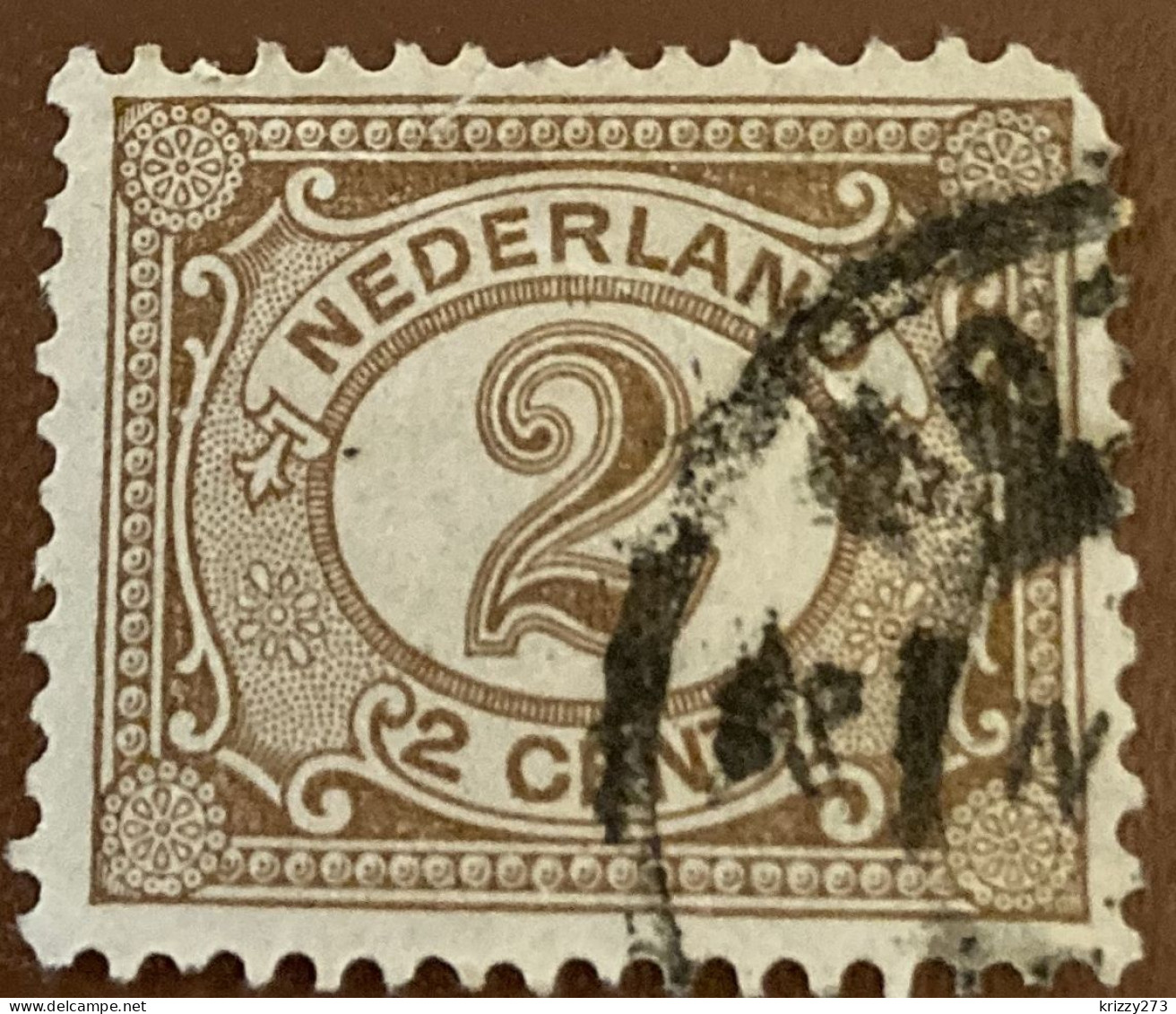 Netherlands 1899 New Daily Stamps 2 C - Used - Gebruikt
