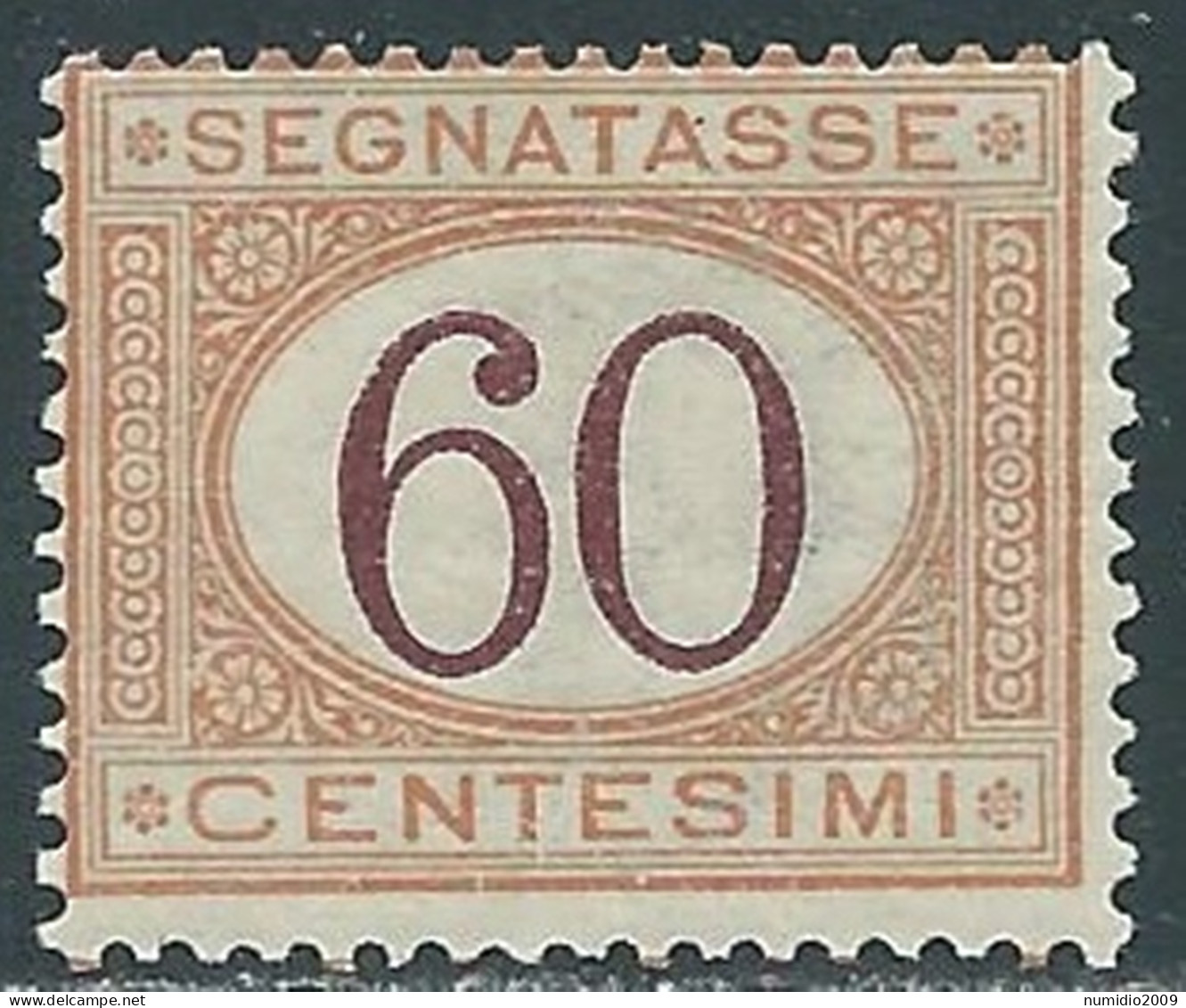 1924 REGNO SEGNATASSE 60 CENT MNH ** - P29-5 - Strafport