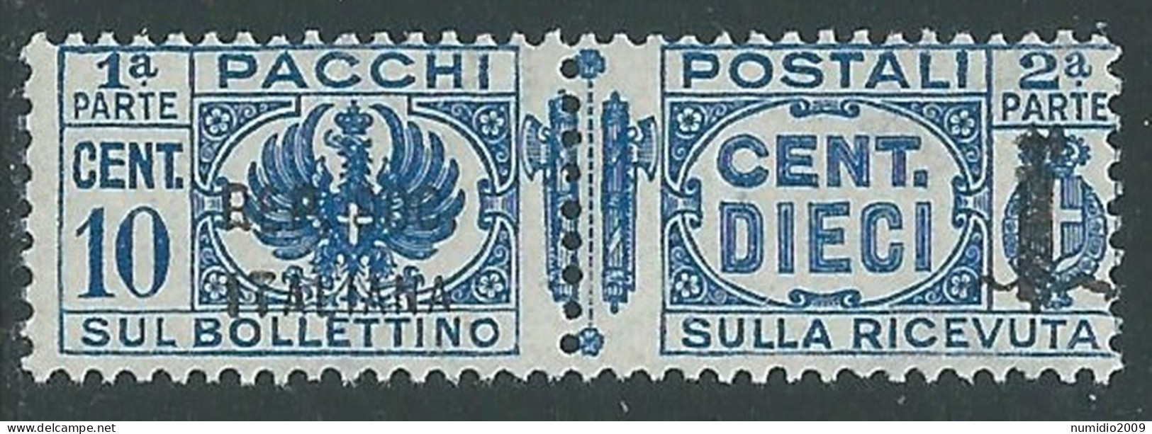 1944 RSI PACCHI POSTALI 10 CENT MNH ** - P29-5 - Postal Parcels