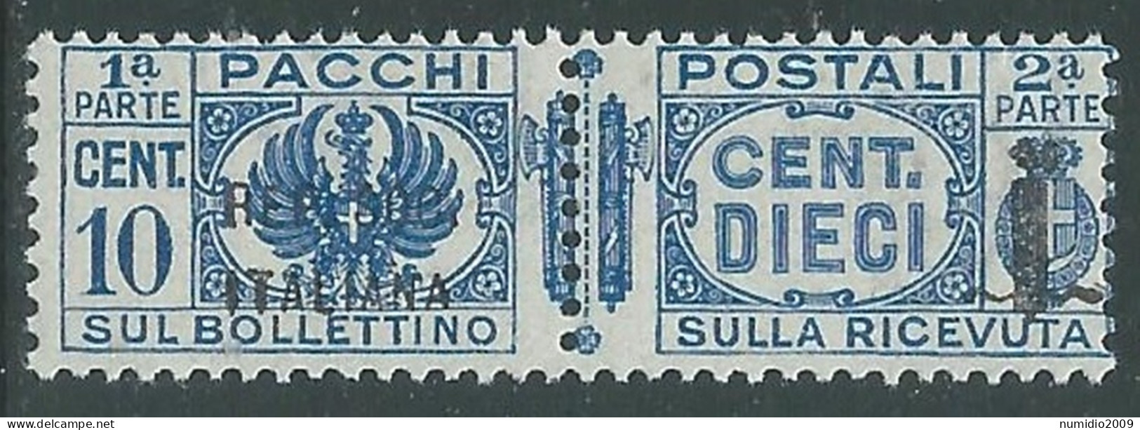 1944 RSI PACCHI POSTALI 10 CENT MNH ** - P31-7 - Pacchi Postali