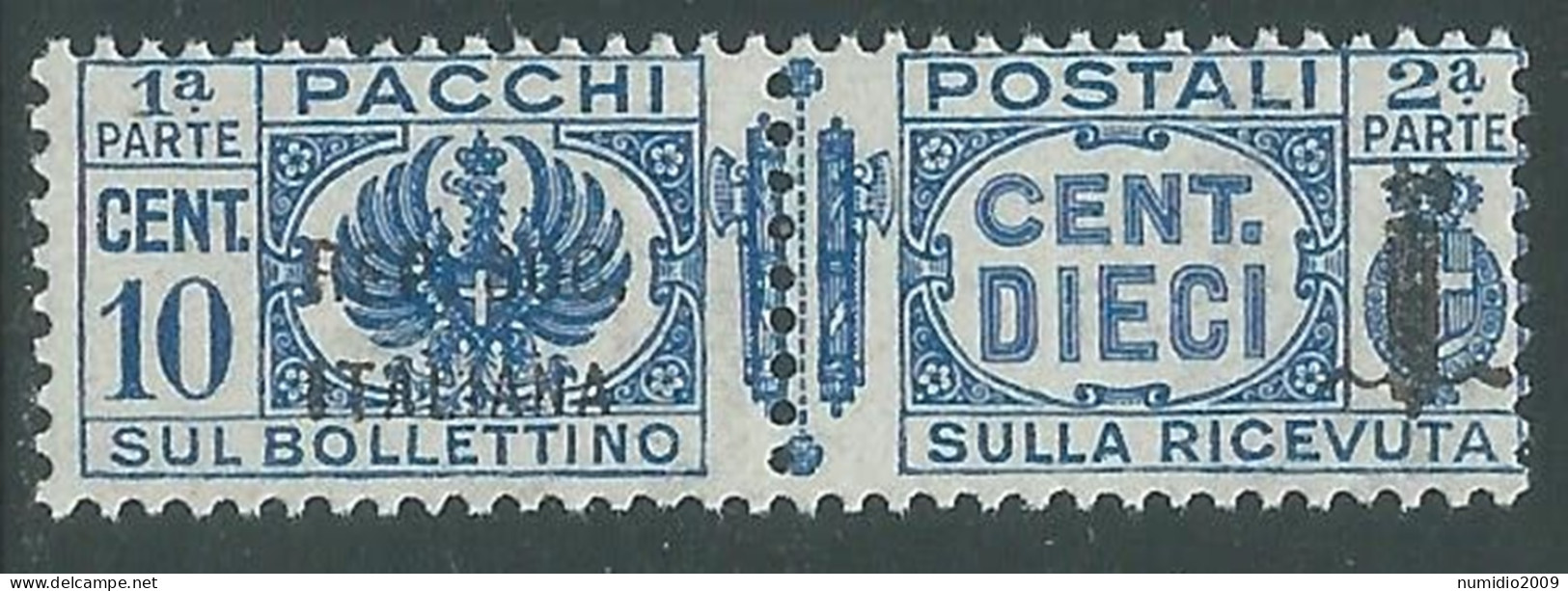 1944 RSI PACCHI POSTALI 10 CENT MNH ** - P31-8 - Postpaketten