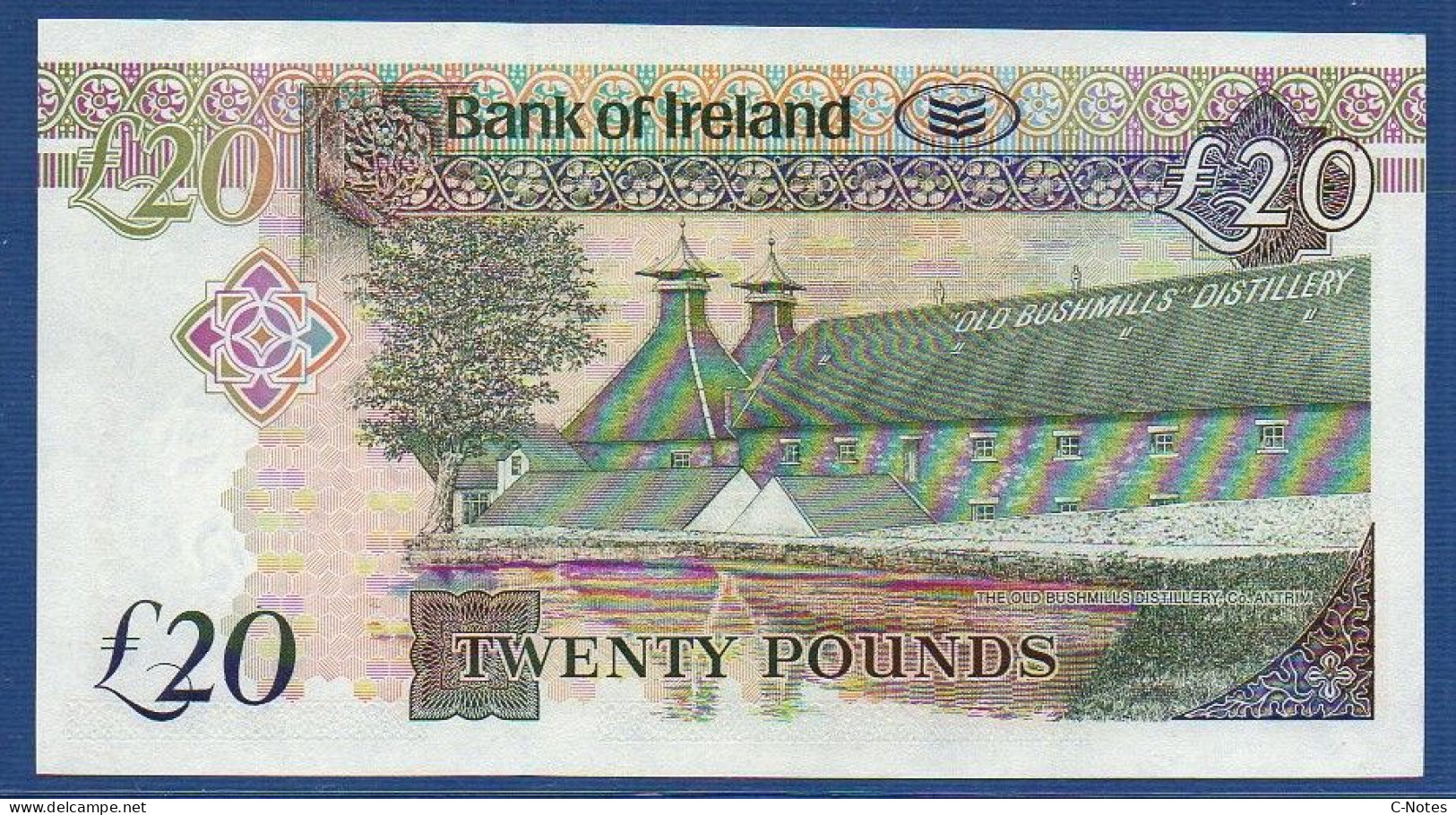 NORTHERN IRELAND - P. 85 – 20 POUNDS 2008 UNC, S/n CK099493  Bank Of Ireland - 20 Pounds