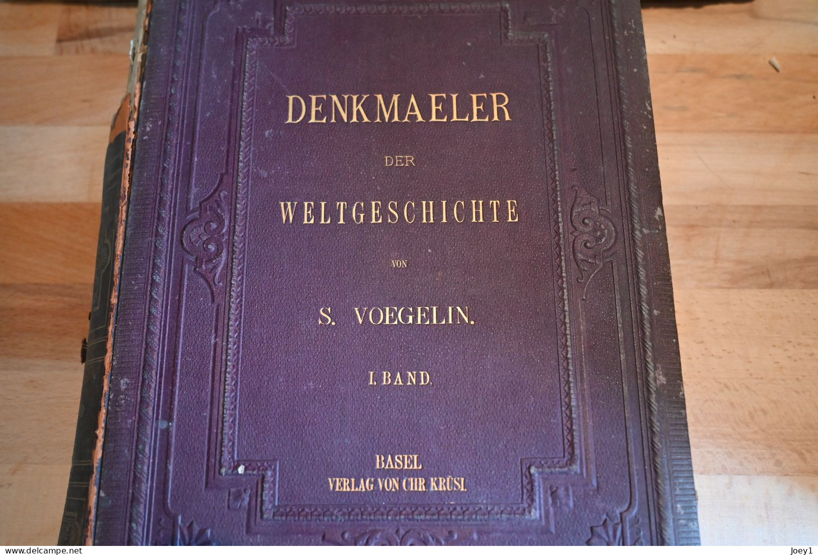 Denkmaeler Der Weltgeschichte Von S. Voegelin I.Band - Alte Bücher