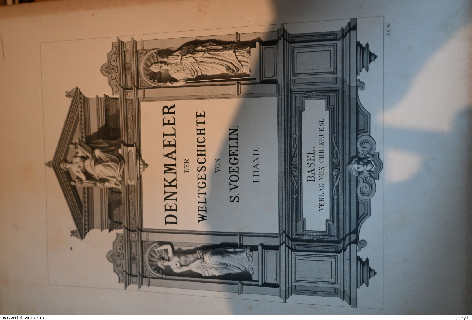 Denkmaeler Der Weltgeschichte Von S. Voegelin I.Band - Libros Antiguos Y De Colección