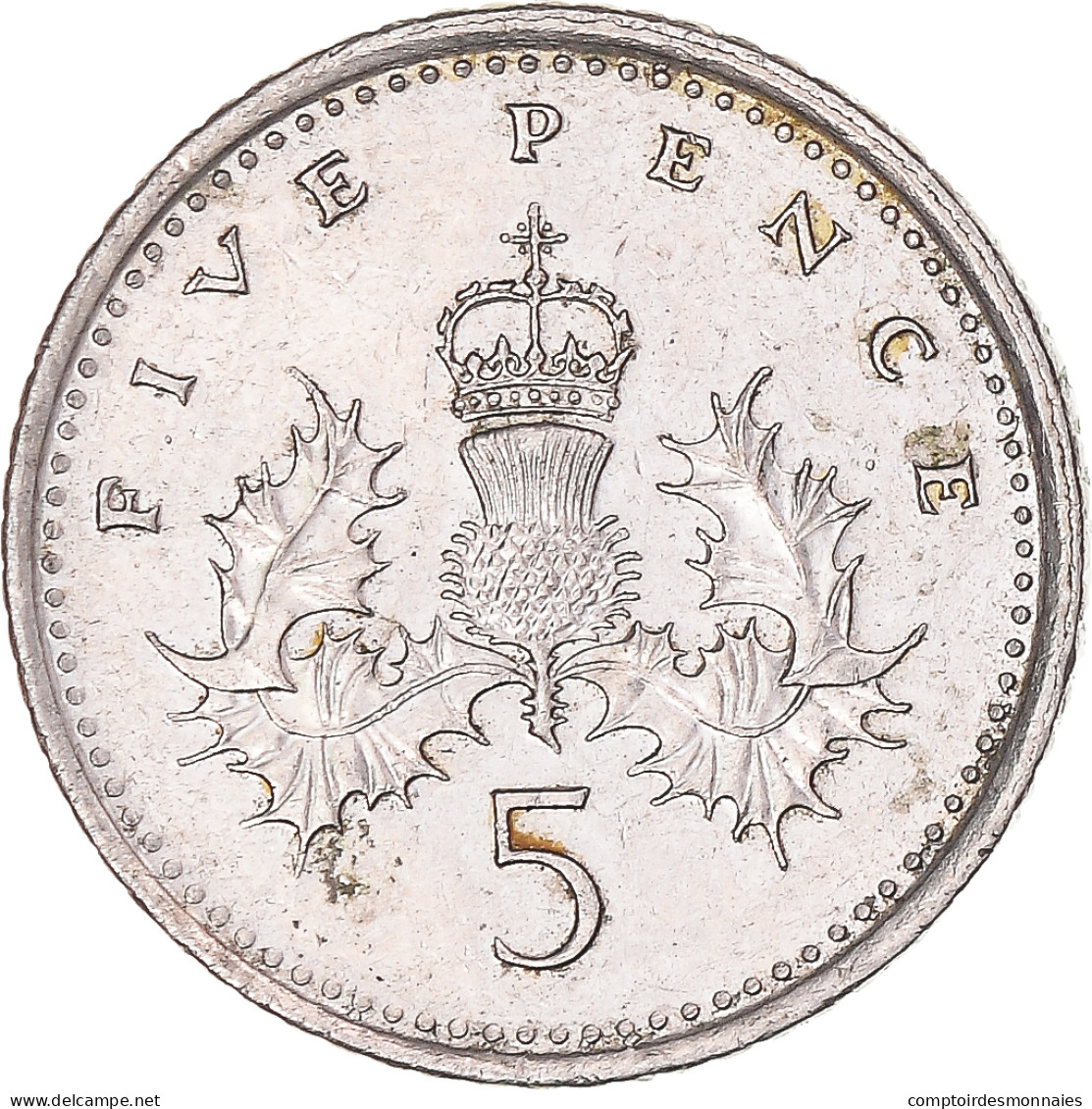 Monnaie, Grande-Bretagne, 5 Pence, 1995 - 5 Pence & 5 New Pence