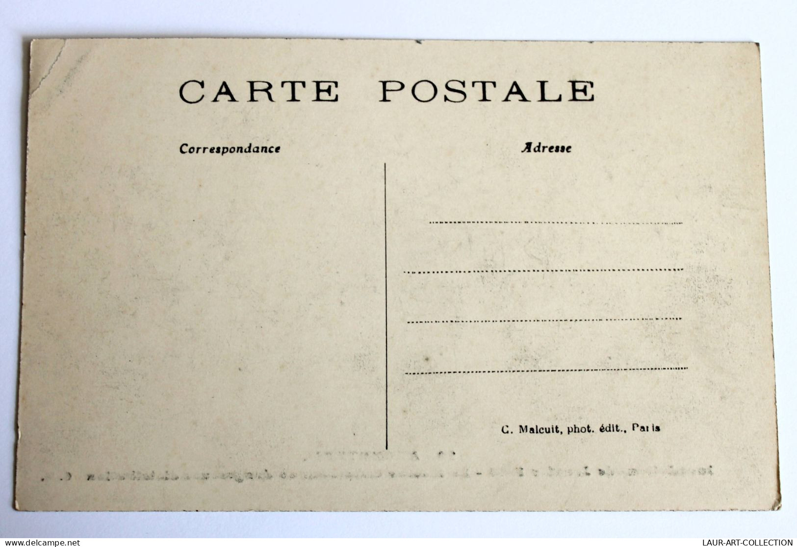 CPA 95 - INONDATION PARIS 1910 ARGENTEUIL FACTEUR, BARQUE - CARTE POSTALE ANIMÉE GRANDE CRUE DE LA SEINE (1505.15) - Floods