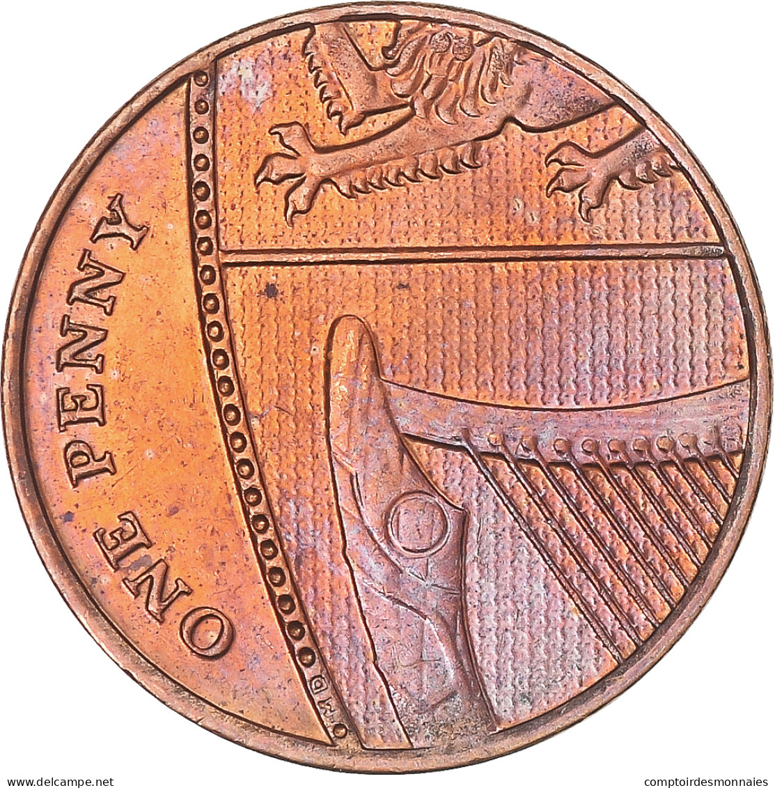 Monnaie, Grande-Bretagne, Penny, 2012 - 1 Penny & 1 New Penny