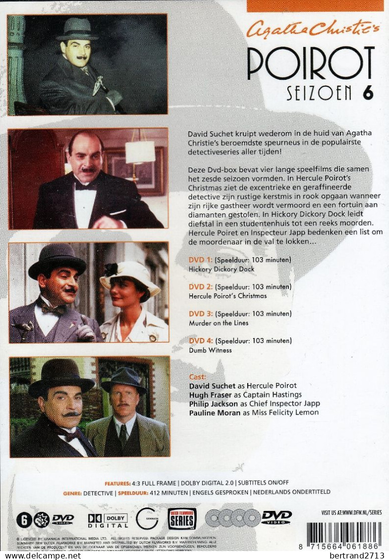 Agatha Christie's "Poirot" Seizoen 6 - TV-Serien