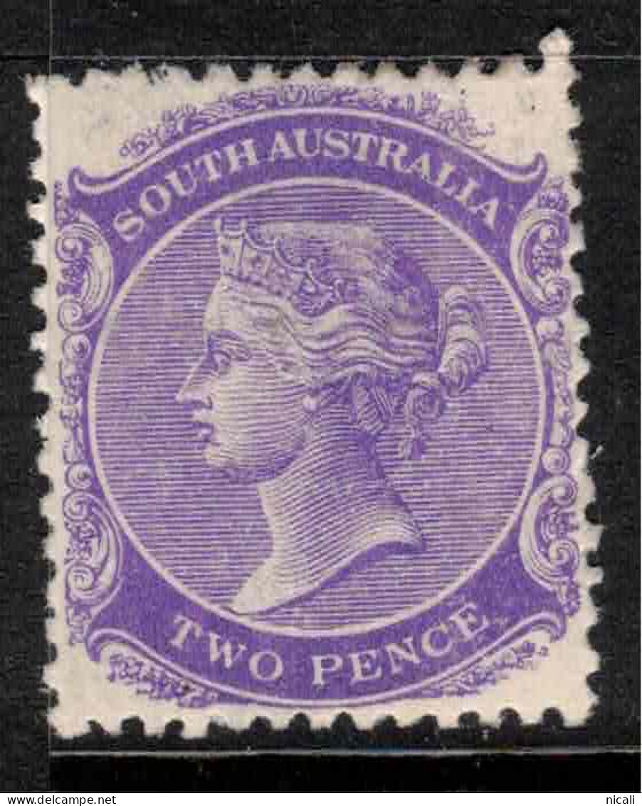 SOUTH AUSTRALIA 1876 2d Bright Violet P13 SG 178 HM #CBU22 - Nuevos