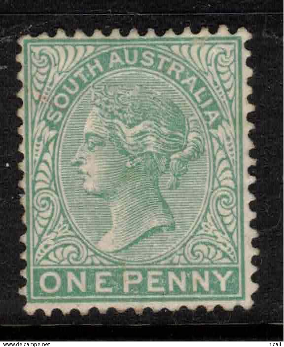 SOUTH AUSTRALIA 1876 1d Green P13 SG 175a HM #CBU13 - Nuevos