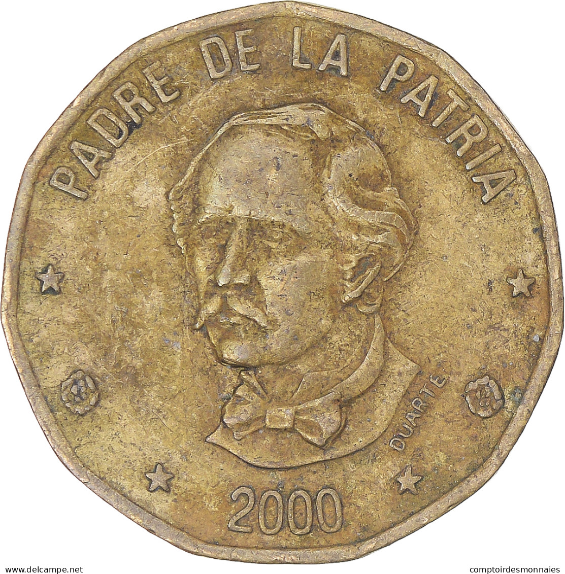 Monnaie, République Dominicaine, Peso, 2000 - Dominicana