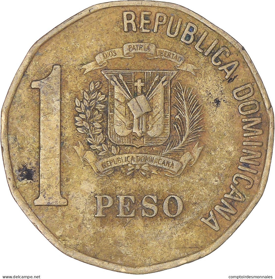 Monnaie, République Dominicaine, Peso, 2000 - Dominikanische Rep.