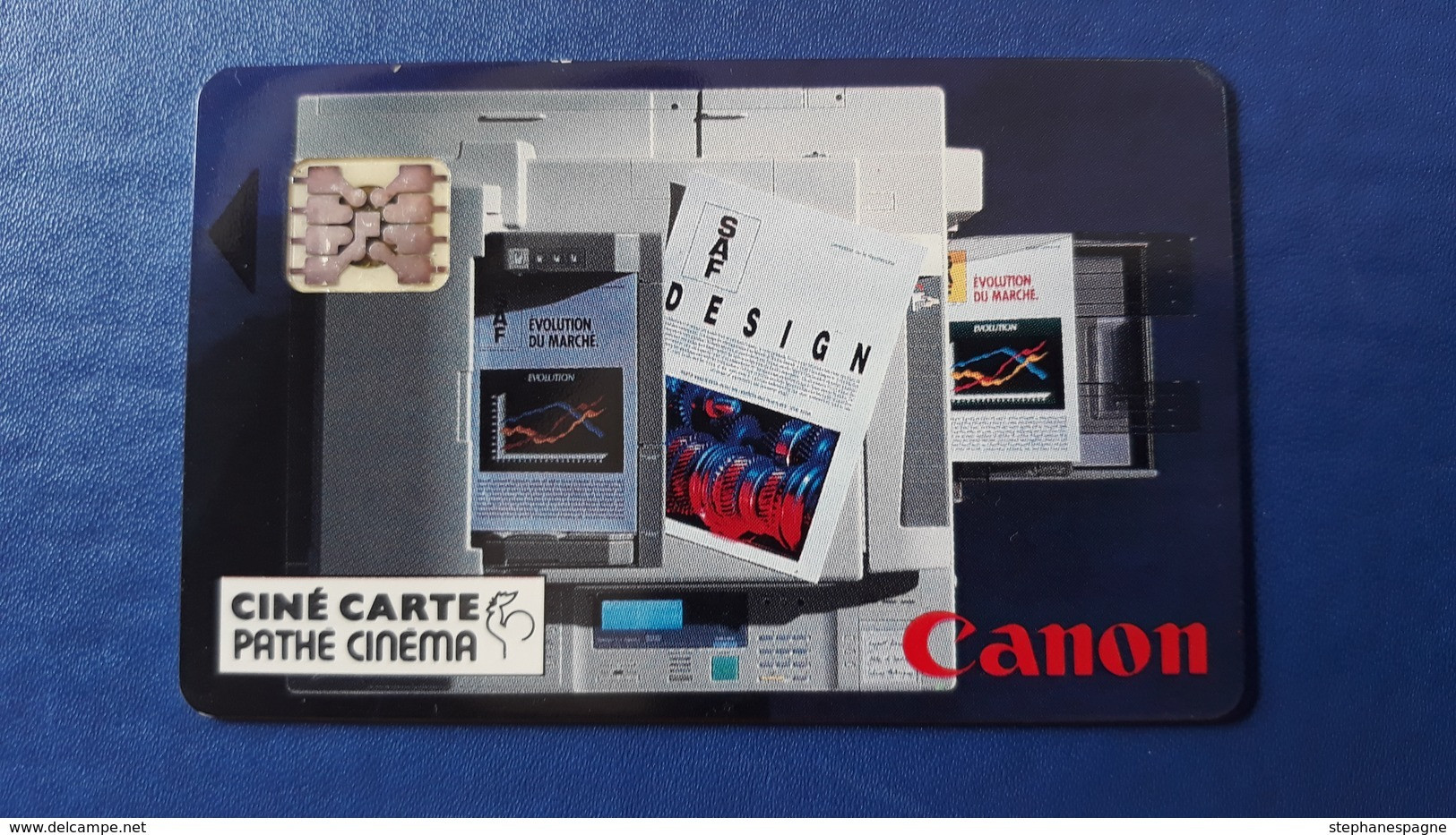 Cinecarte Pathé Cinéma N° 45 - CANON SC5 - Cinéma - Bioscoopkaarten