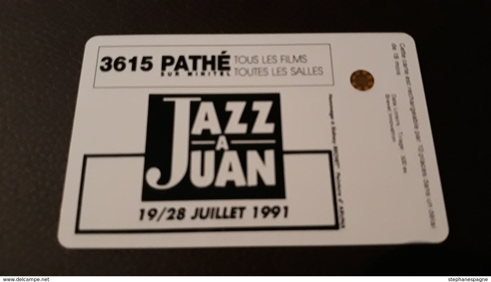 CINECARTE "PATHE Nº44 " Jazz à Juan - 500EX LUXE..NEUVE ? - Bioscoopkaarten