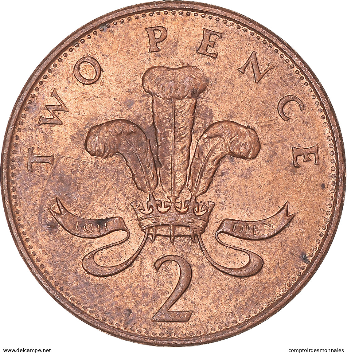 Monnaie, Grande-Bretagne, 2 Pence, 1992 - 2 Pence & 2 New Pence