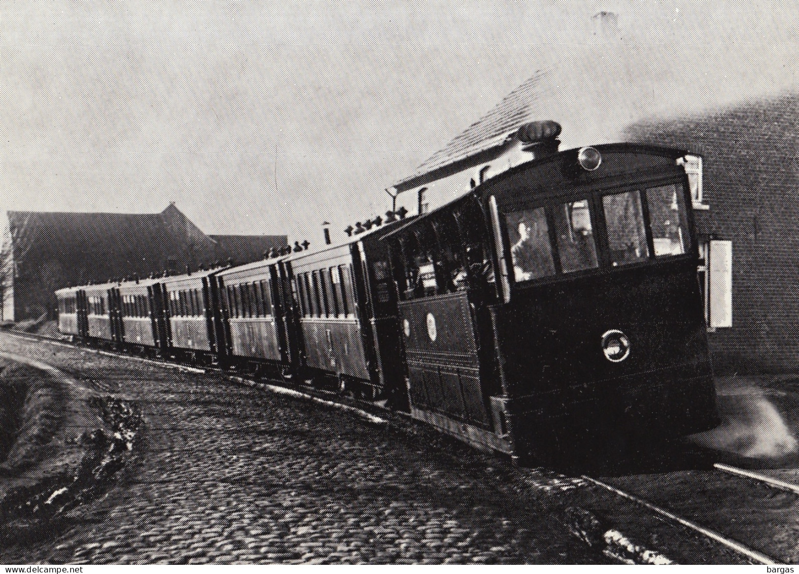 Carte Postale Tram Tramways Leerbeek Enghien A 087 - Strassenbahnen