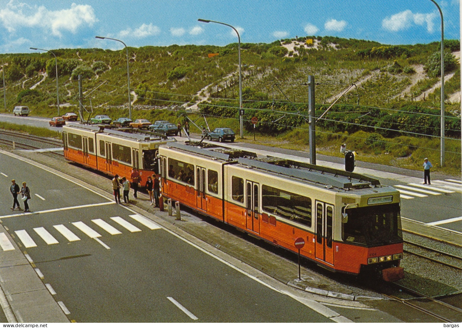 Carte Postale Tram Tramways Littoral La Côte Kustram - Strassenbahnen