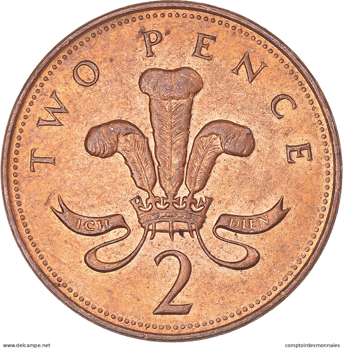 Monnaie, Grande-Bretagne, 2 Pence, 1999 - 2 Pence & 2 New Pence